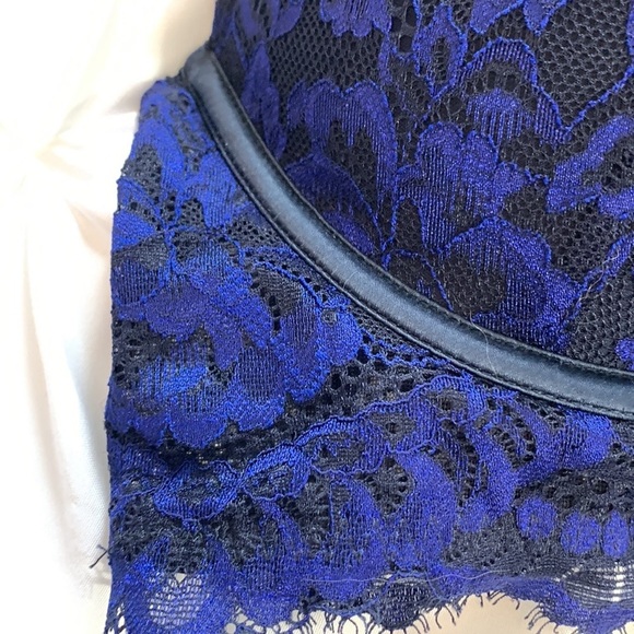 La senza Beyond Sexy Blue Lace Bra 34 C - Picture 5 of 9